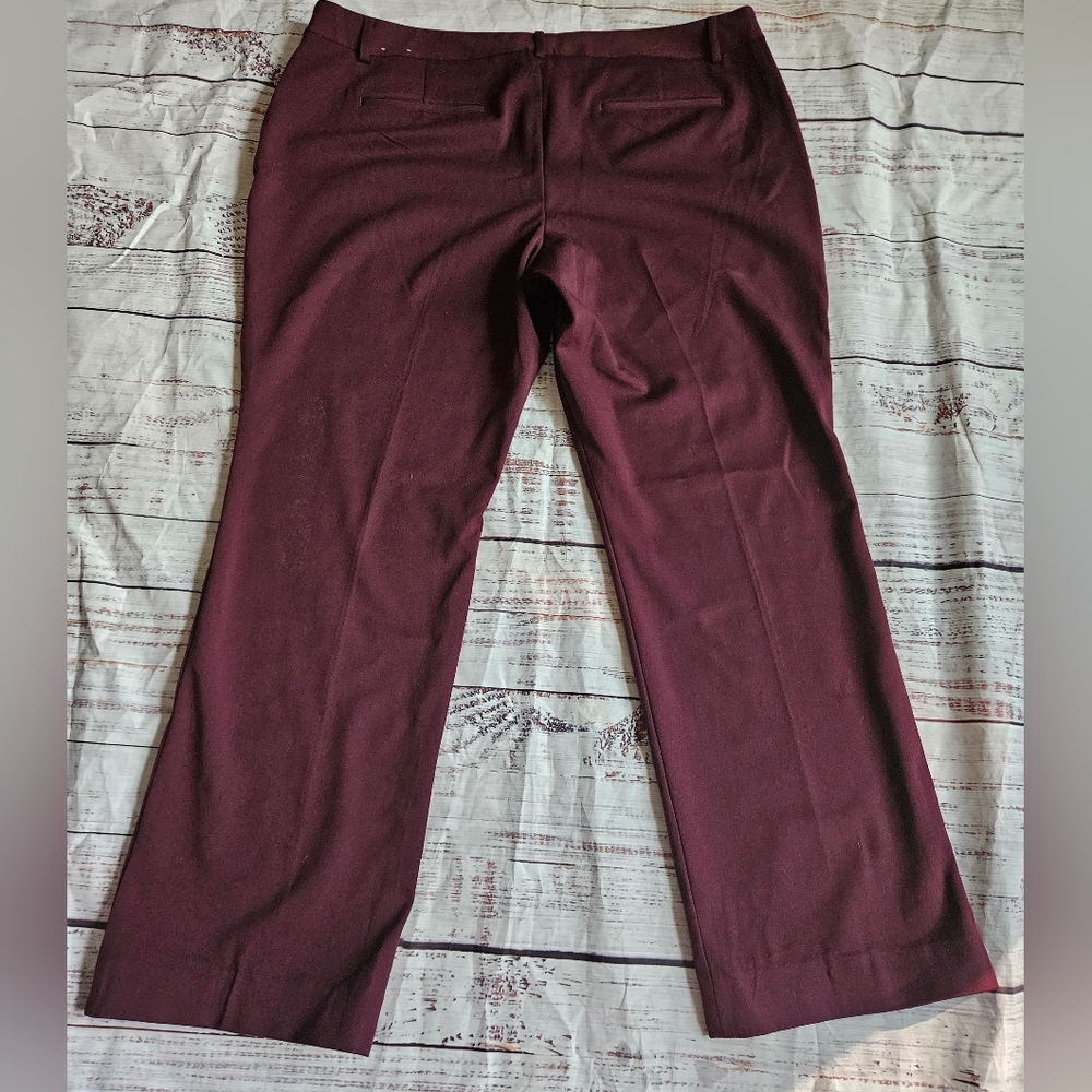 Express Editor Barely Boot Pants Stretch Low Rise… - image 3